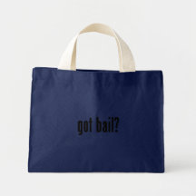 got bail? tote bag