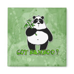 got bamboo? refrigerator magnet