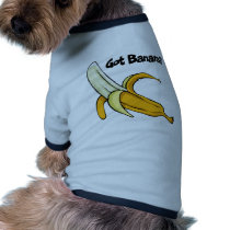 Got Banana pet clothing by foodtshirts Got Banana pet clothing