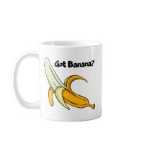 Got Banana Coffee Mugs