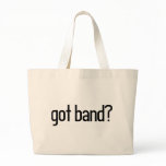 got band? tote bag