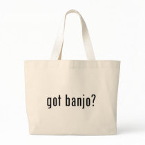got banjo? tote bags