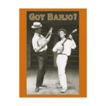 Got Banjo? Postcard postcards