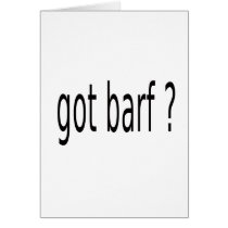 GOT BARF CARD