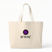 got barney? canvas bag
