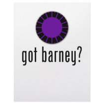 got barney? customized letterhead