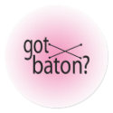 got baton? stickers