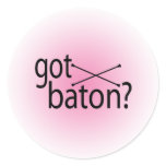 got baton? stickers