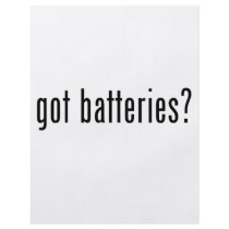 got batteries? flyer