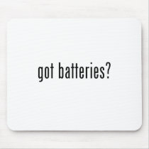 got batteries? mouse pads