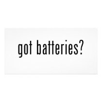 got batteries? photo cards