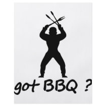 got BBQ? icon flyers