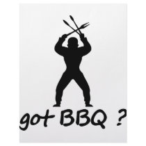 got BBQ? icon letterhead