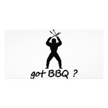 got BBQ? icon Picture Card