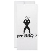 got BBQ? icon rack cards
