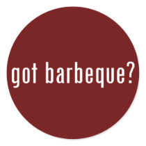 got bbq? stickers by gottees got bbq? stickers