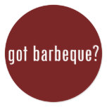 got bbq? stickers