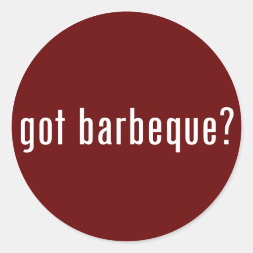 got bbq? stickers