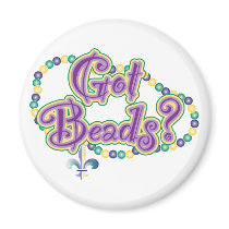 Got Beads? Fridge Magnet
