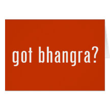 got bhangra? cards