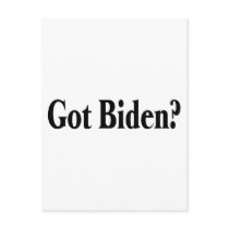Got Biden? postcards by BarackObamaStore Got Biden? postcards