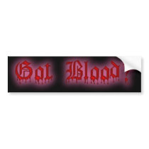 got blood bumper stickers