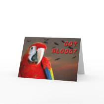 Got Blood? cards