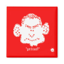 GOT-BLOOD Magnet by ScottNychay GOT-BLOOD Magnet