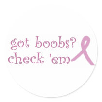 Got boobs? check em stickers by ifightlikeagirl Got boobs? check em stickers