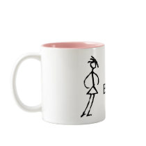 Got Boobs (Stick Girl) Coffee Mug