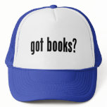 got books? trucker hats