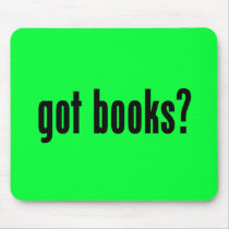 got books? mouse pads