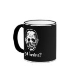 Got Brains Zombie Halloween Mugs