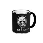 Got Brains Zombie Halloween Mugs