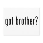 got brother? Postcard