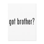 got brother? Postcard