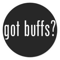 Got Buffs? Stickers