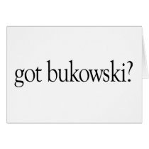 Got Bukowski cards