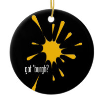 Got 'burgh christmas tree ornament