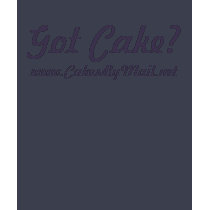 Got Cake? t-shirt, dark color