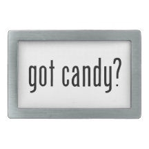 got candy? belt buckles