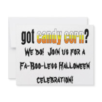 Got Candy Corn? invitations