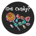 Got Candy Halloween Stickers sticker