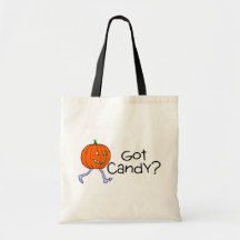 Got Candy Pumpkin Head Bag