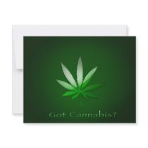 Got Cannabis? invitations