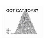 Got cat toys? Joke app tv tm Postcards