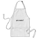 got ceramics? aprons by gottees got ceramics? aprons