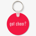 got cheer? keychains by gottees got cheer? keychains