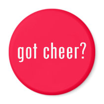 got cheer? refrigerator magnets