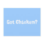 Got Chicken Gifts postcards